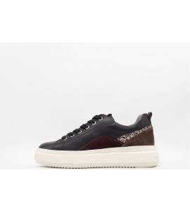 NERO GIARDINI Sneakers donna in pelle, camoscio e materiale tecnico