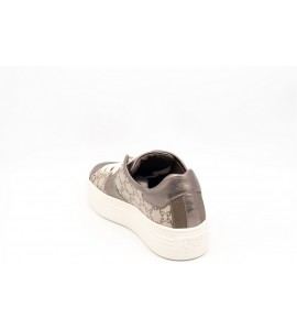 NERO GIARDINI Sneakers donna in pelle e materiale tecnico