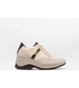 IGI & CO Sneakers con zeppa da donna visone