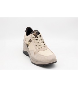 IGI & CO Sneakers con zeppa da donna visone
