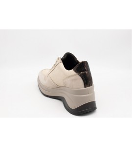 IGI & CO Sneakers con zeppa da donna visone
