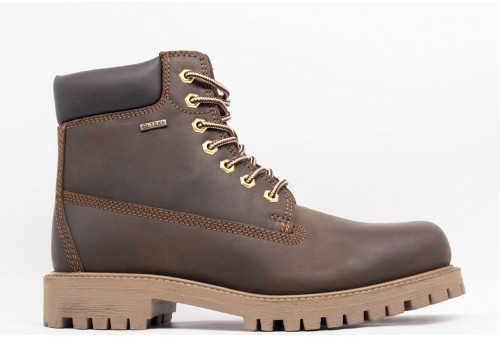 Grunland Stivaletto Polacco Allacciato In Vera Pelle Donna – Modello IMOD PO1720 (Blu-Nero, Taglia 37)