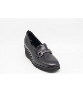 DONNA SOFT Mocassino donna con zeppa