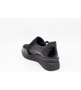 MELLUSO Sneakers donna in vernice e camoscio