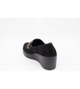 MELLUSO Mocassino donna in camoscio