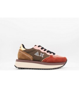 SUN 68 BIG ALLY SOLID RUST Sneakers donna