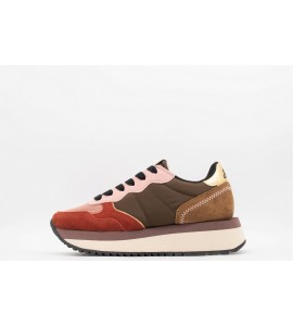 SUN 68 BIG ALLY SOLID RUST Sneakers donna