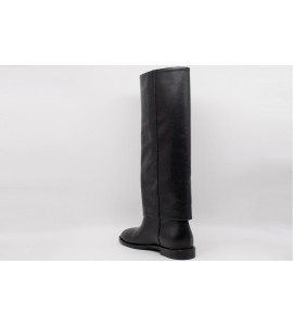 WO MILANO Stivale vitello nero