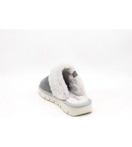 GRUNLAND Ciabatta con eco pelliccia | LOXI