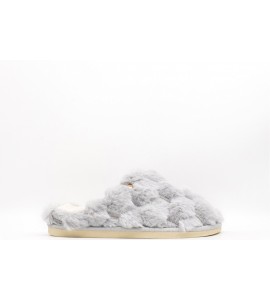GRUNLAND Ciabatta in peluche trapuntato | KANT