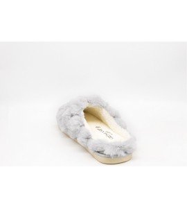 GRUNLAND Ciabatta in peluche trapuntato | KANT
