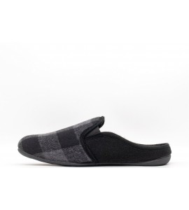 GRUNLAND Ciabatta uomo tartan | LECY