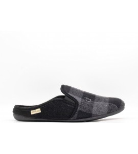 GRUNLAND Ciabatta uomo tartan | LECY