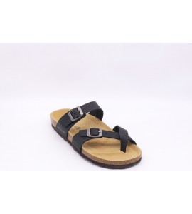 GRUNLAND Sandalo donna in pelle