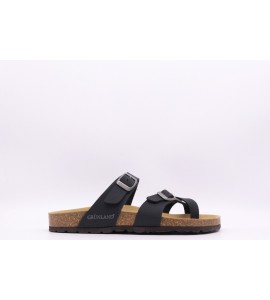 GRUNLAND Sandalo donna in pelle