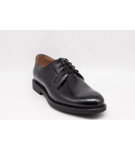 NERO GIARDINI Derby uomo in pelle