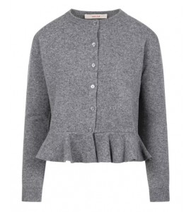 JUCCA CARDIGAN CON VOLANT