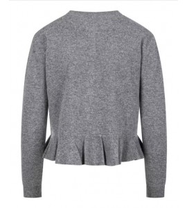 JUCCA CARDIGAN CON VOLANT