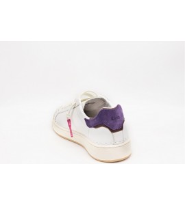 DATE BASE CALF WHITE-PURPLE