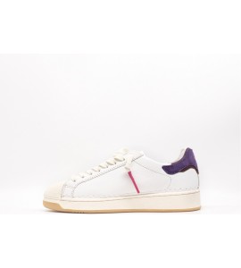 DATE BASE CALF WHITE-PURPLE