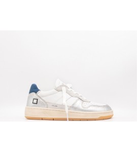 DATE COURT 2.0 LAMINATED WHITE-SILVER