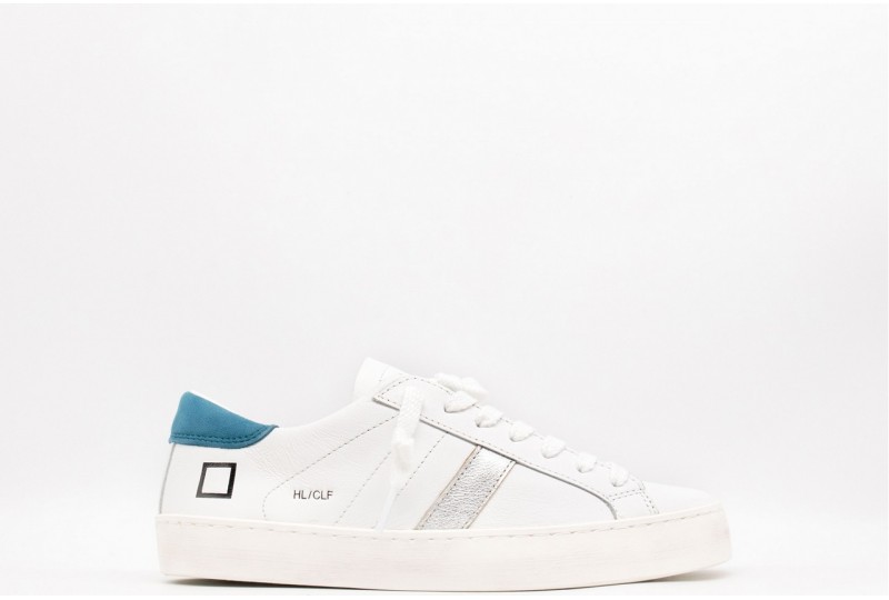 DATE HILL LOW CALF WHITE-BLUE