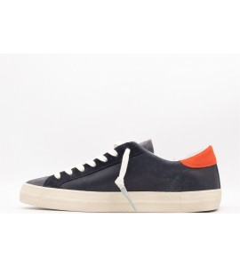 DATE HILL LOW VINTAGE CALF BLUE