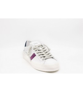 DATE HILL LOW VINTAGE CALF WHITE-PETROL