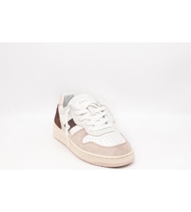 DATE COURT 2.0 VINTAGE CALF WHITE-PINK