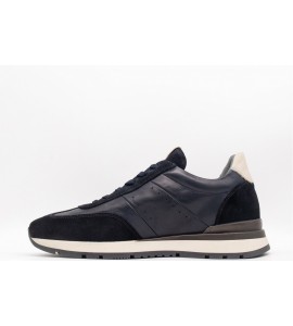 NERO GIARDINI Sneakers uomo in pelle e camoscio