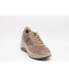 IGI & CO Sneakers con zeppa da donna fango
