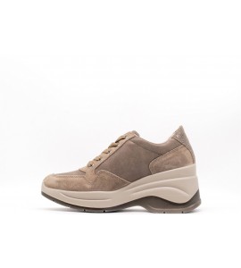 IGI & CO Sneakers con zeppa da donna fango